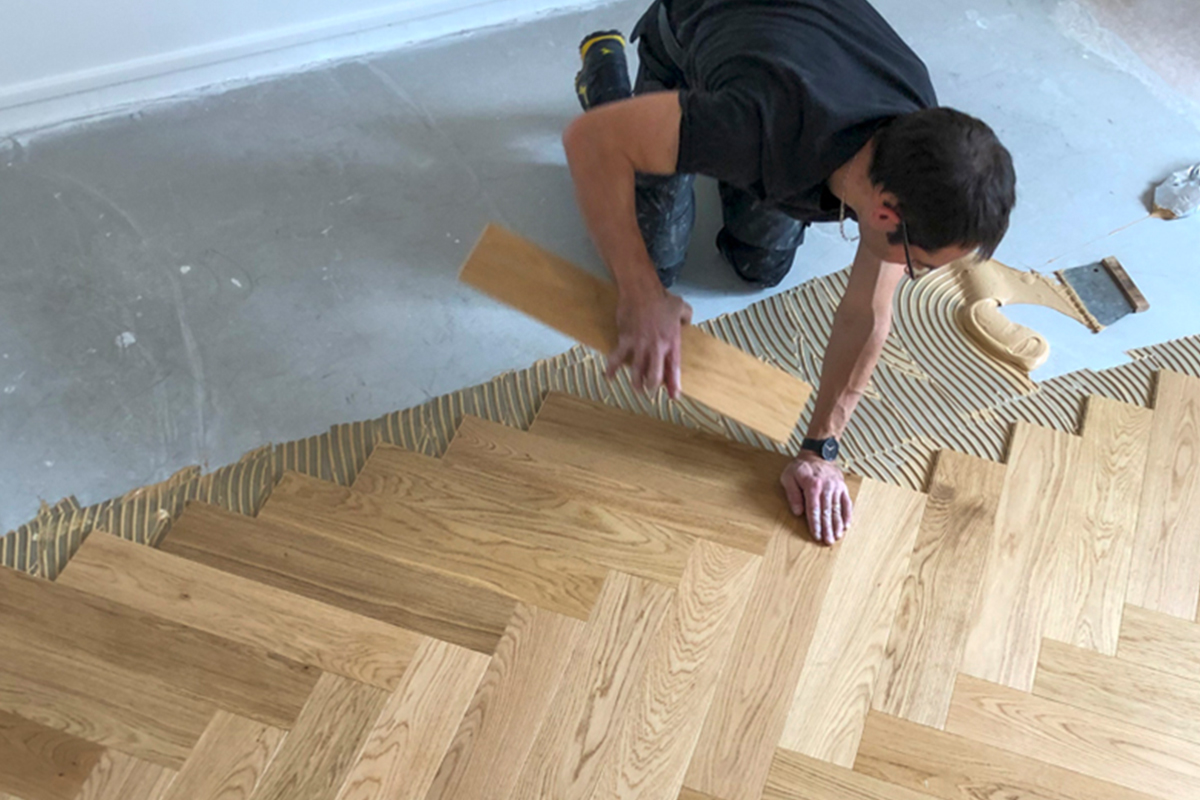 pose parquet à Coulaines